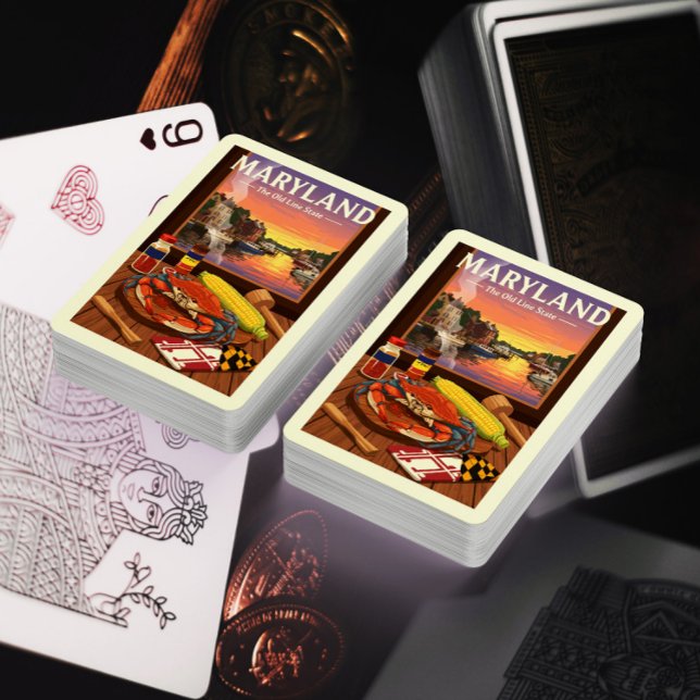 Baraja De Cartas Vintage Maryland (Subido por el creador)
