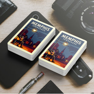 Baraja De Cartas Vintage Memphis Tennessee