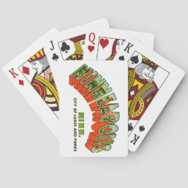 Baraja De Cartas Vintage  Minneapolis Postcard Playing Cards