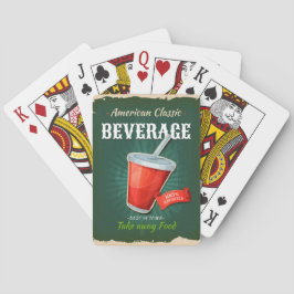 Baraja De Cartas Vintage Nondescript Beverage Ad