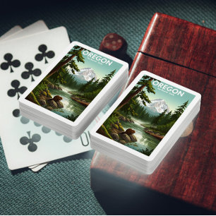 Baraja De Cartas Vintage Oregon