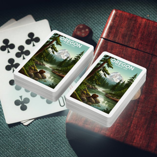 Baraja De Cartas Vintage Oregon (Subido por el creador)