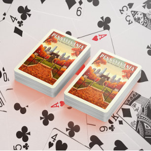 Baraja De Cartas Vintage Pennsylvania