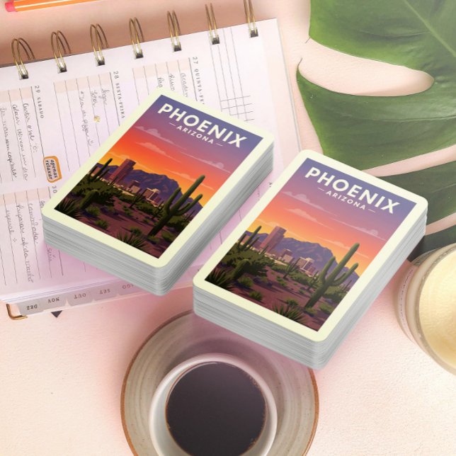 Baraja De Cartas Vintage Phoenix Arizona (Subido por el creador)