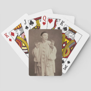Baraja De Cartas Vintage Pierrot Clown