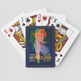 Baraja De Cartas Vintage PosterEurope de San Pellegrino
