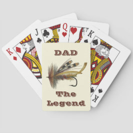 Baraja De Cartas Vintage Rainbow Fly Para El Padre De La Leyenda Pe