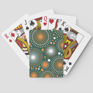Baraja De Cartas Vintage Sky Joy Fireworks Fiesta