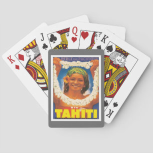 Baraja De Cartas Vintage Tahiti