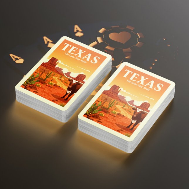 Baraja De Cartas Vintage Texas (Subido por el creador)