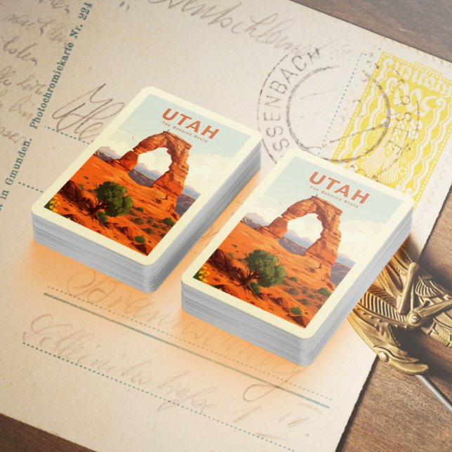 Baraja De Cartas Vintage Utah (Subido por el creador)
