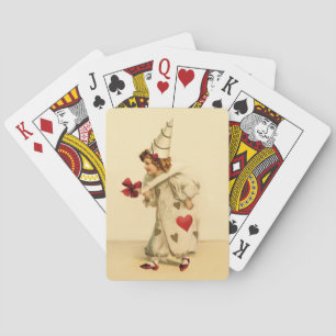 Baraja De Cartas Vintage Valentine Clown