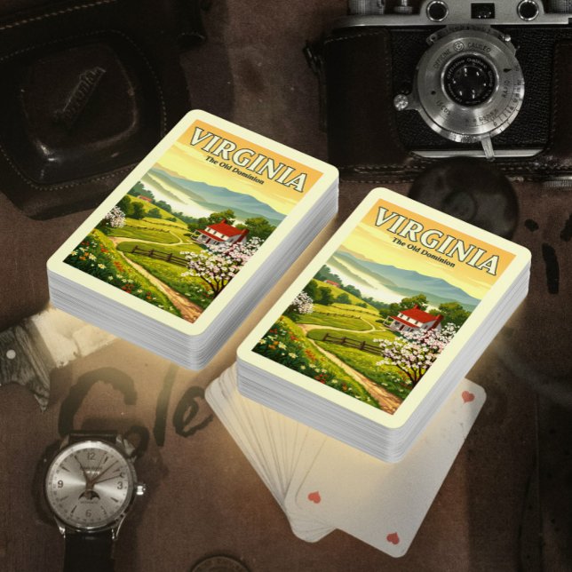 Baraja De Cartas Vintage Virginia (Subido por el creador)