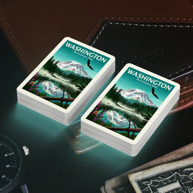 Baraja De Cartas Vintage Washington (Subido por el creador)