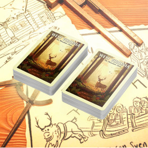 Baraja De Cartas Vintage West Virginia