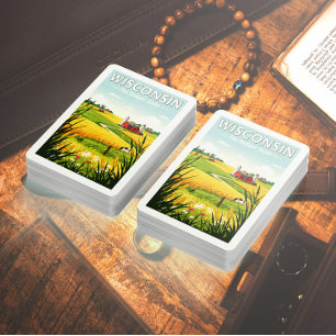 Baraja De Cartas Vintage Wisconsin