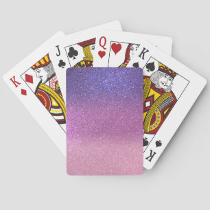 Baraja De Cartas Violet Princess Rubor Pink Triple Purpurina