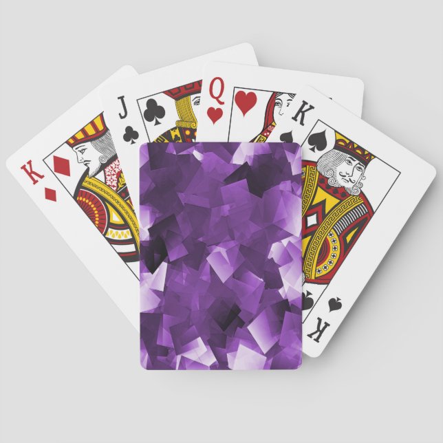 Baraja De Cartas Violeta..... (Reverso)