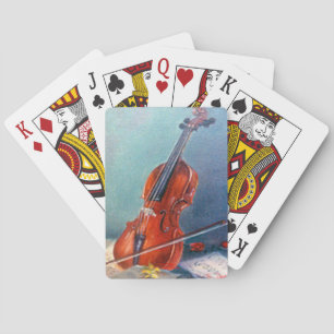 Baraja De Cartas Violín/Violin