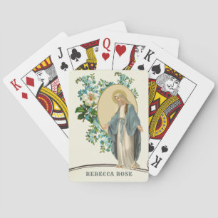 Baraja De Cartas Virgen María Católica Religiosa Señora de la Graci
