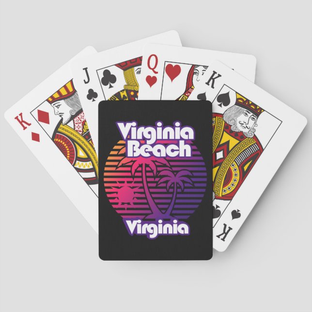 Baraja De Cartas Virginia Beach (Reverso)