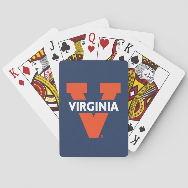 Baraja De Cartas Virginia Split V (Reverso)