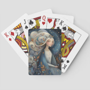 Baraja De Cartas Virgo Doncella Zodíaco Astrología Cumpleaños Místi
