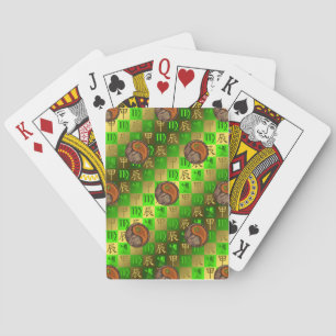 Baraja De Cartas Virgo & Dragón de Madera