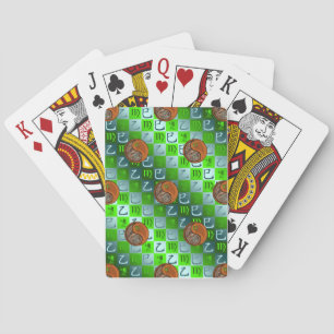 Baraja De Cartas Virgo & Serpiente de Madera