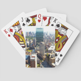 Baraja De Cartas Vista aérea de Boston 2