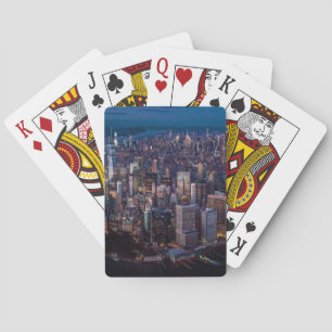 Baraja De Cartas Vista aérea de Manhattan
