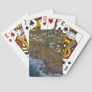 Baraja De Cartas Vista aérea de Naranja Rock, Costa Sur