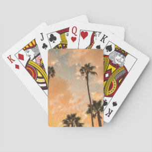 Baraja De Cartas Vista ascendente de palmas