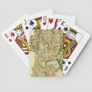 Baraja De Cartas Vista de la ciudad de Cracovia (Kracow), del Nure
