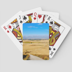 Baraja De Cartas Vista de las mesetas españolas