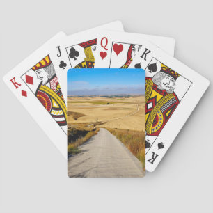 Baraja De Cartas Vista de las mesetas españolas