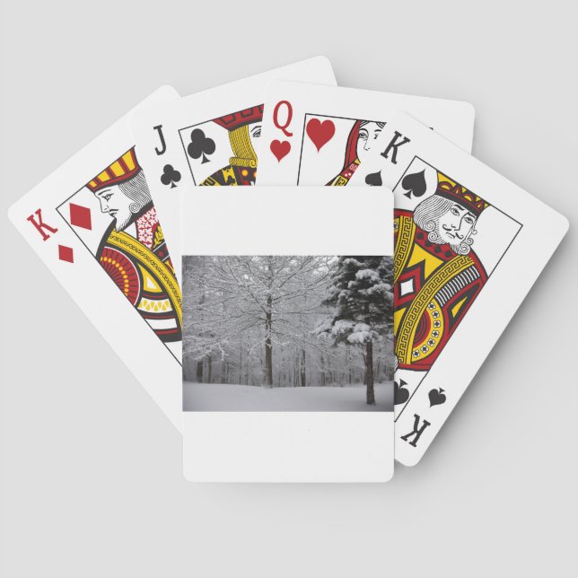Baraja De Cartas Vista de Woods (Reverso)