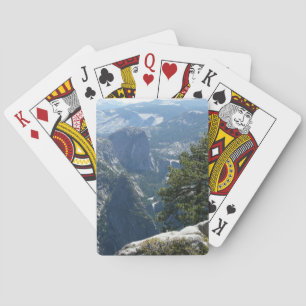 Baraja De Cartas Vista de Yosemite Mountain en el Parque Nacional Y