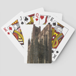 Baraja De Cartas Vista del derecho con el pórtico endoselado (pH