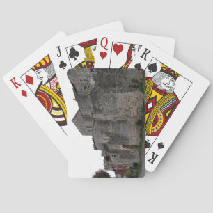 Baraja De Cartas Vista del pueblo fortificado (foto) 2