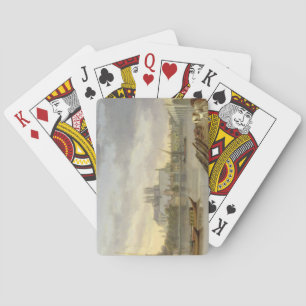 Baraja De Cartas Vista del puente Westminster y la abadía desde