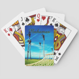 Baraja De Cartas Vista exótica del océano de Hamaca
