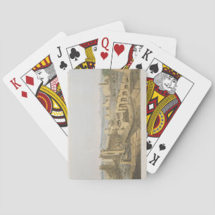 Baraja De Cartas Vista general de las ruinas del gran templo de C