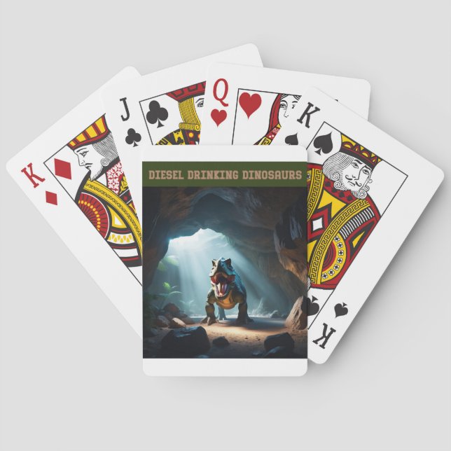 Baraja De Cartas Vista inquietante (Reverso)