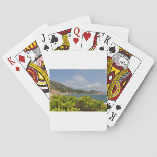 Baraja De Cartas Vista panorámica de la isla de Lamma Tung O Villag