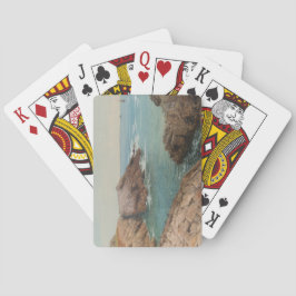 Baraja De Cartas Vistas al mar (paisaje costero) (mar)