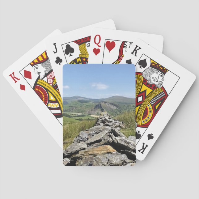 BARAJA DE CARTAS VISTAS DE GALES (Reverso)