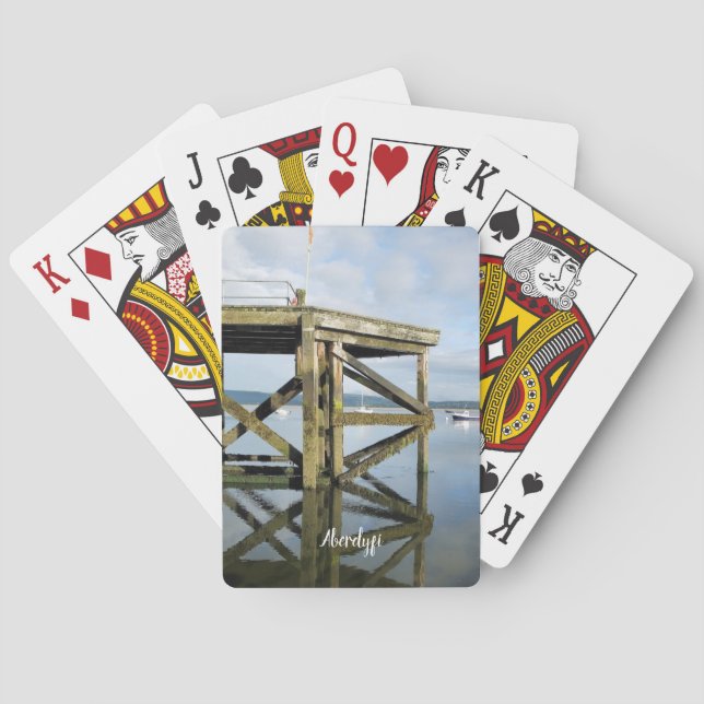 BARAJA DE CARTAS VISTAS DE GALES (Reverso)