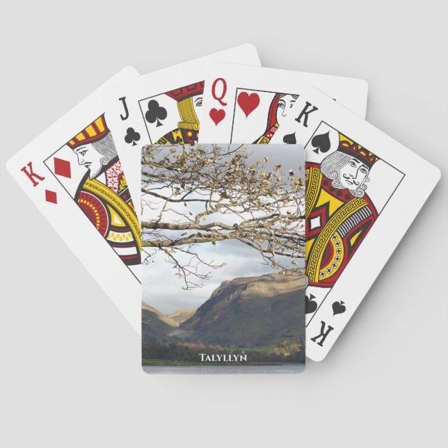 BARAJA DE CARTAS VISTAS DE GALES (Reverso)