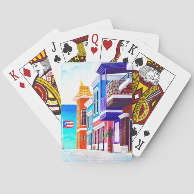 Baraja De Cartas ¡Viva Puerto Rico! (Reverso)